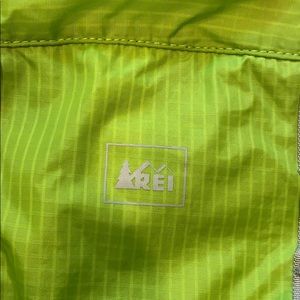 REI nylon green hiking backpack